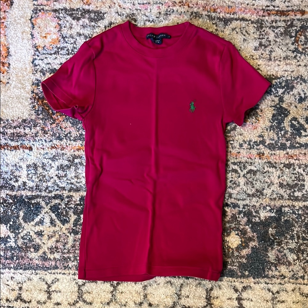 Ralph Lauren Pink Short Sleeve Tee